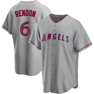 Anthony Rendon Men's Replica Los Angeles Angels Silver Road Jersey
