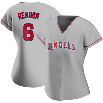 Anthony Rendon Women's Authentic Los Angeles Angels Silver Road Jersey