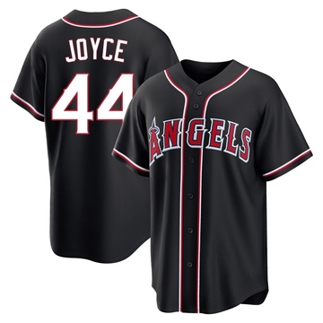Ben Joyce Youth Replica Los Angeles Angels Black Fashion Out Jersey