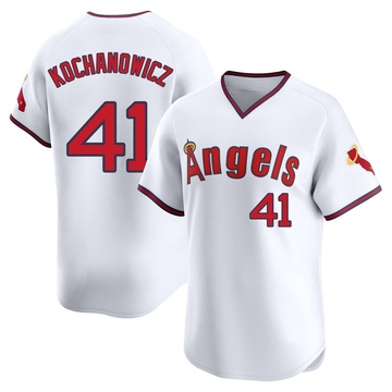 Jack Kochanowicz Men's Limited Los Angeles Angels White Alternate 2 Jersey