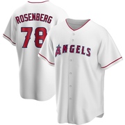 Kenny Rosenberg Youth Replica Los Angeles Angels White Home Jersey